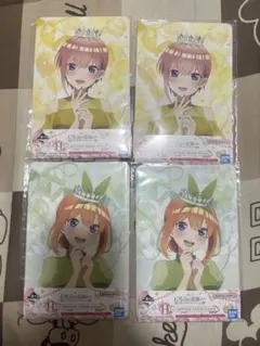 五等分の花嫁　一番くじ　H賞 バースデイイラスト イラストボードスタンドセット