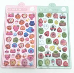 たまごっち風　3D スティッカー　シール　ボンドロ風　2枚セット　即購入可能！