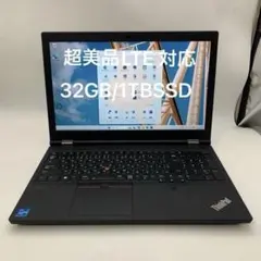 ThinkPad P1 Gen4 W-11855M RTX A2000 4K - メルカリ