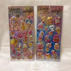 キラキラ シャカシャカ 立体 オーロラシール 6