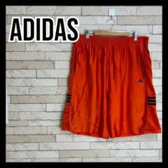 adidas ズボン ショートパンツ ハーフパンツ オシャレ オレンジ 古着