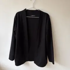 nano universe ブラック カーディガン Sサイズ