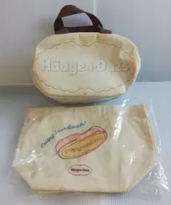 新品未使用 ハーゲンダッツ クリスピー保冷バッグ トートバッグ セット