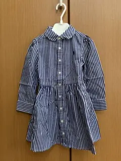 ラルフローレン　シャツワンピース　3 90〜100cm ［超美品］