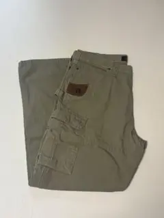 Wrangler ワイドカーゴパンツ 38x32オリーブミリタリーのサムネイル