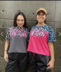 RADICAL FITNESS FIGHTDO クロップドTシャツ♡グレー♡