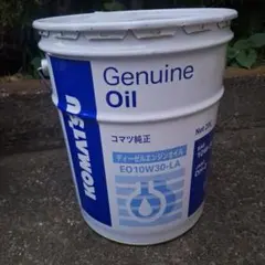 KOMATSU 純正 ディーゼルエンジンオイル 20L 15W-40 - メルカリ