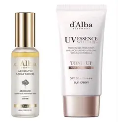 d'Alba スプレーミスト100ml& トーンアップサンクリーム50ml