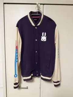 CUNE スタジャン 東京ヘルランド スタジャン 紫/クリームのサムネイル