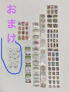 (104)おすそ分け シール 食べ物 飲み物 スイーツ パッケージ 韓国