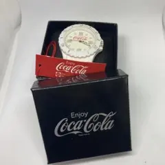 Coca-Cola コカ・コーラ 腕時計 ホワイト 箱付