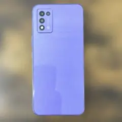 Libero 5G III A202ZT / ZTE パープル レザーケース付き