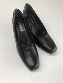 新品 プレーンパンプス 24.5cm 3E ブラック