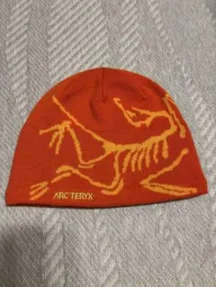 【美品】ARC’TERYX Bird Head Toque ビーニー オレンジのサムネイル