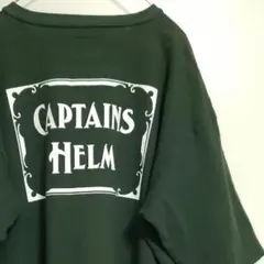 CAPTAINS HELM 裏マスク Tシャツ グリーン XLのサムネイル