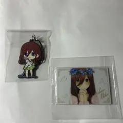 五等分の花嫁　中野三玖　ウエハースカード、キーホルダー