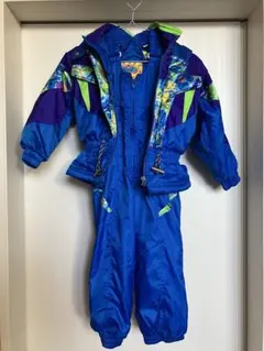 子ども用スキーウェアセット（ジャケット＋オーバーオール）靴下・帽子