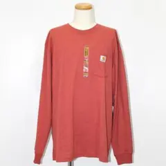 Carhartt カーハート 長袖Tシャツ 無地 ポケット ヘビーウェイト Lのサムネイル