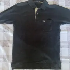 BURBERRY ブラック ポロシャツ Mサイズ