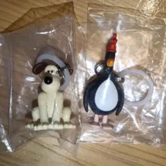 ウォレスとグルミット めじるしアクセサリー フェザーマッグロウ A グルミット