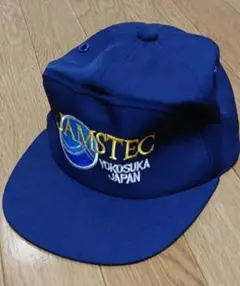 JAMSTEC 横須賀 キャップ Mサイズ 帽子 ネイビー