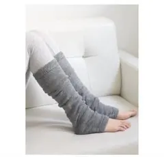 tutuanna まるで毛布のような暖かさ 裏起毛レッグウォーマーのサムネイル
