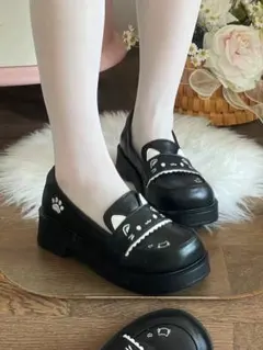 ロリィタ　かわいいねこ靴　量産型のサムネイル