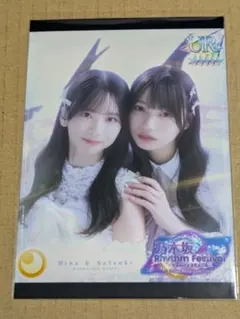 フ*ジ様 乃木坂46 乃木フェス プリントカード 遠藤さくら&筒井あやめ