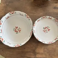 花柄 陶磁器 食器セット 大皿 小皿