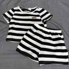 ストライプ Tシャツ＆パンツ セットのサムネイル