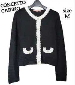 【特価】CONCETTOCARINO/オンワード樫山 長袖ニットカーディガン