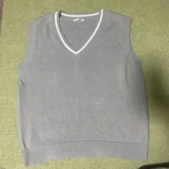 Honeys ベスト　灰色　Lサイズ