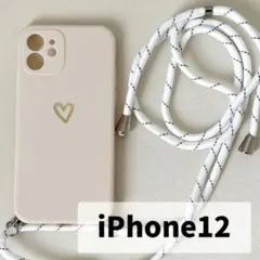 iPhone12 ショルダーケース iPhoneケース 大人かわいい 韓国ケース