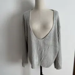 Avail Denifits 袖フレアニットセーター