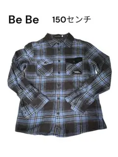 9 トップス 150センチ　チェック　Bebe 長袖　トップス 美品