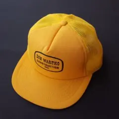 90's ビンテージ 企業系 YUPOONG メッシュキャップ スナップバック