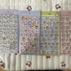 正規品★ボンボンドロップシール★ちいかわ　第2弾 4種　コンプリートセット