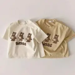 BEARS くま 夏 Tシャツ 韓国 90