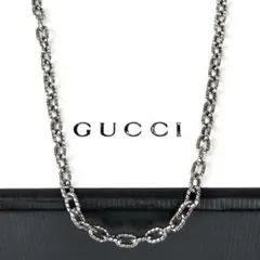 【45cm】グッチ　GUCCI　アラベスク　チェーン　ネックレス　幅3.6mm 2026年最新】グッチ gucci アラベスクの人気アイテム - メルカリ