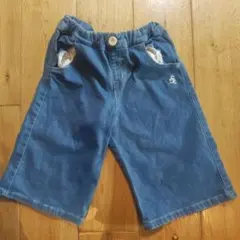 デニムブルー ハーフパンツ 140サイズ　Seraph