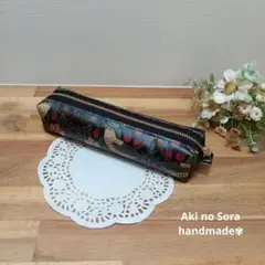 ミニペンケース　ウィリアム・モリス　ラミネート