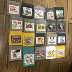 ゲームボーイソフト２０枚