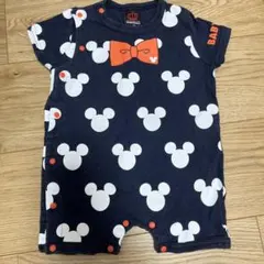 BABYDOLL ベビードール 半袖ロンパース ディズニー ミッキー サイズ70