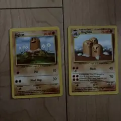 ポケモンカード 海外版 Diglett Dugtrio 2枚セット