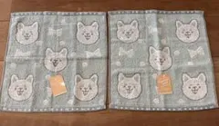 【新品未使用】ウォッシュタオル 2枚セット