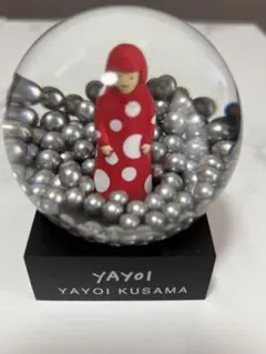 新品 箱付 草間彌生スノードーム YAYOIオブジェ 草間弥生Moma MoMA