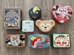 ディズニーリゾート パーク内お菓子缶セット 空き缶 まとめ売りのサムネイル