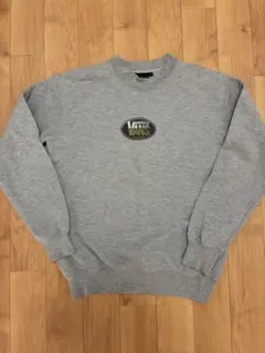 VANS グレー トレーナー Mサイズ スウェット 90s USA ビンテージ
