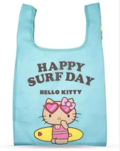 新品 Hello Kitty エコバッグ 日焼けキティ サーフィンデザイン