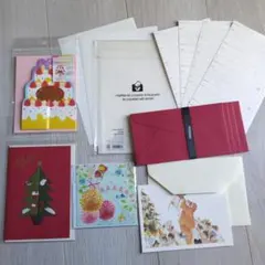 レターセット メッセージカード まとめ売り 誕生日 クリスマス
